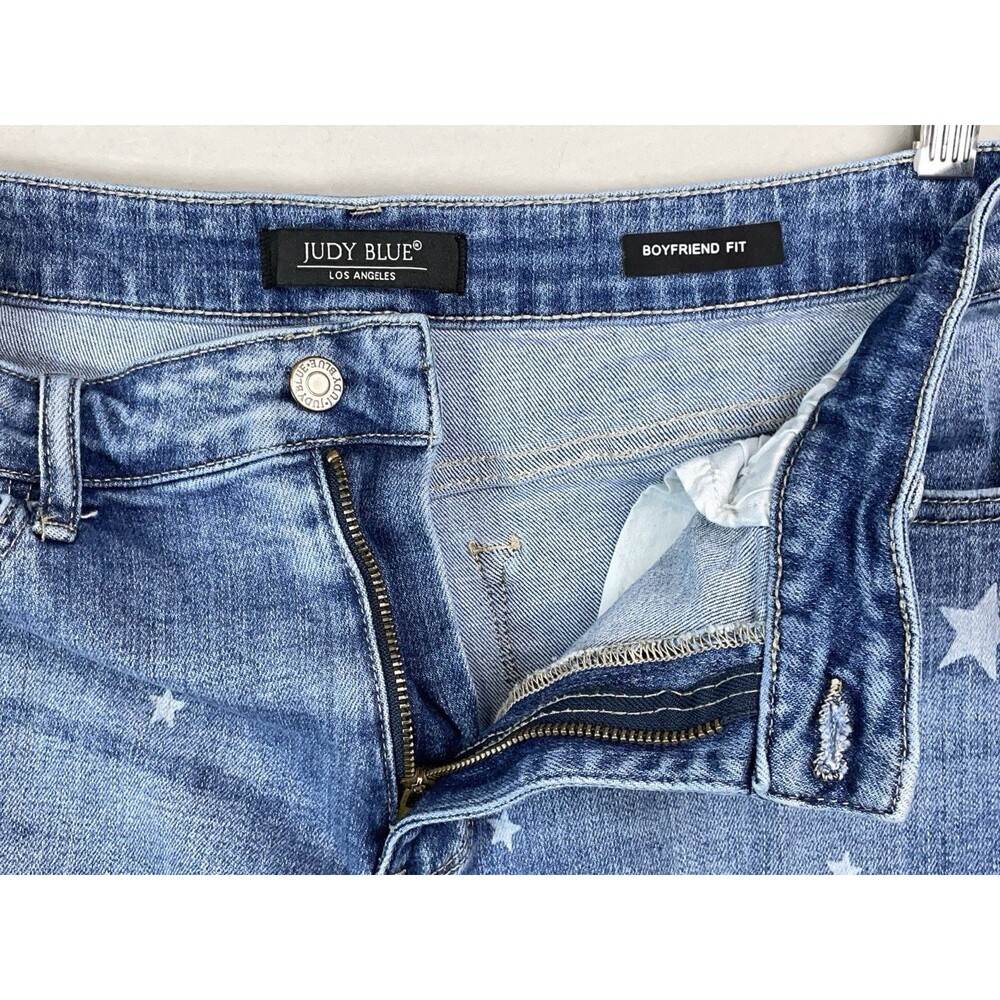Judy Blue Women 30 Jeans Star Crossed Boyfriend Fit JB88553 Distressed Stretch - Picture 10 of 15